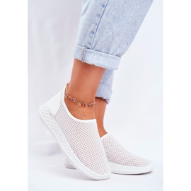SEA Chaussures Sport Slip-on Femme Blanc Gestacio 1