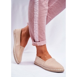 NEWS Espadrilles Femme Beige Lapu Lapu Slip-On 2