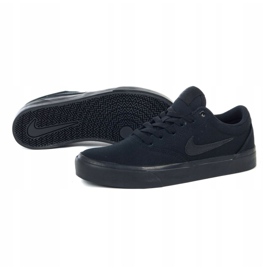 Chaussures Nike Sb Charge Cnvs Jr CQ0260-005 le noir gris 1