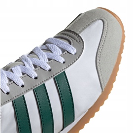 Adidas Vs Jog M FX0091 chaussures blanc gris vert 1