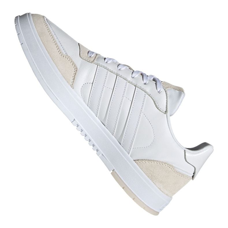 Chaussures Adidas Courtmaster M FW2890 beige blanc 1