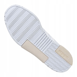 Chaussures Adidas Courtmaster M FW2890 beige blanche 2