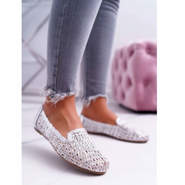 Ballerines Femme Lu Boo Tressé Argent 4Ever gris 1 Ballerines Femme Lu Boo Tressé Argent 4Ever gris 1