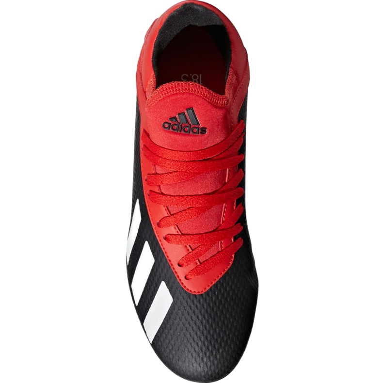 Chaussures de foot Adidas X 18.3 Fg Jr BB9370 rouge 1 Chaussures de foot Adidas X 18.3 Fg Jr BB9370 rouge 1