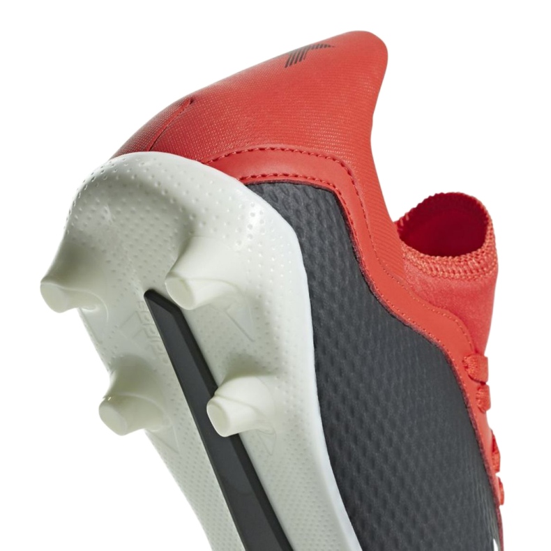 Chaussures de foot Adidas X 18.3 Fg Jr BB9370 rouge 3 Chaussures de foot Adidas X 18.3 Fg Jr BB9370 rouge 3