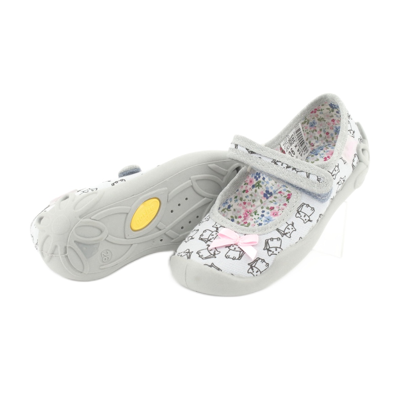 Chaussures enfant Befado 114X393 rose gris multicolore 2