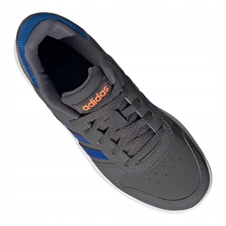 Chaussures Adidas Hoops 2.0 Jr FW3173 gris 2 Chaussures Adidas Hoops 2.0 Jr FW3173 gris 2