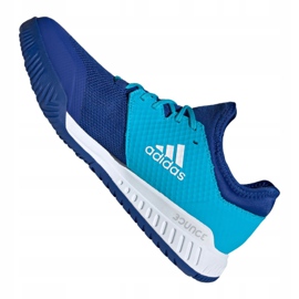 Adidas Court Team Bounce M FU8320 chaussures de volley-ball multicolore bleu 2