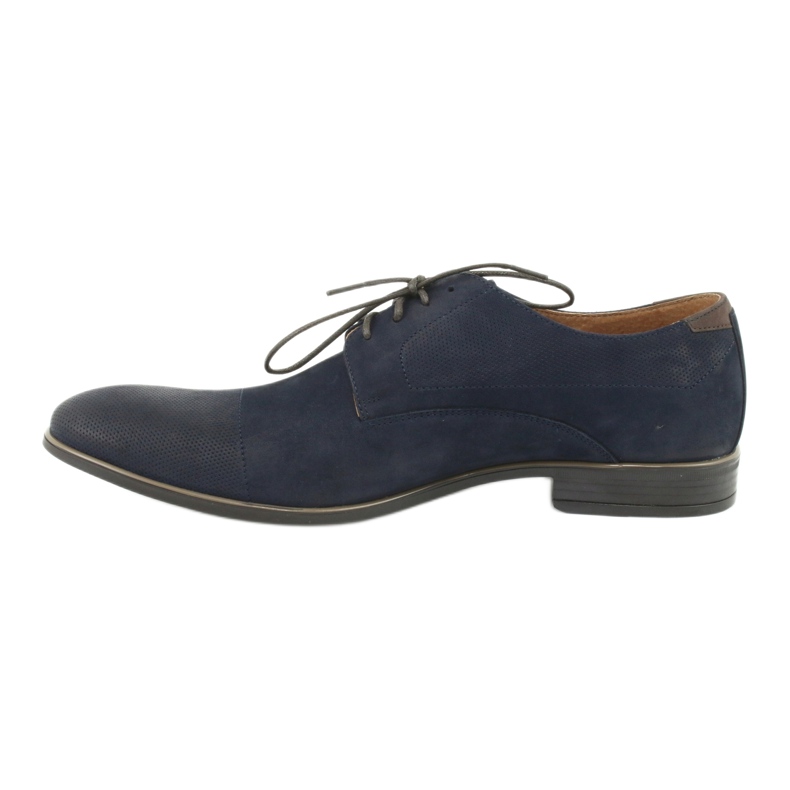 Pilpol 1731 Chaussures masculines bleu marine 1