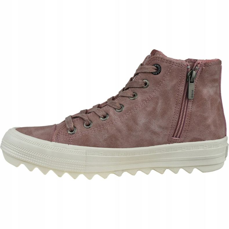 Chaussures Big Star Big Top W GG274109 rose 1