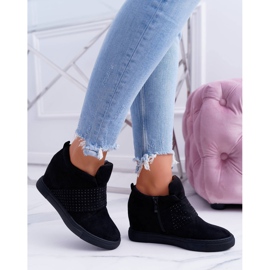 Baskets Femme Noir Lu Boo Paillettes PinkSugar 2