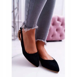 Lu Boo Ballerine En Suède Spitz Noir Better le noir 2