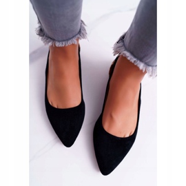 Lu Boo Ballerine En Suède Spitz Noir Better le noir 4