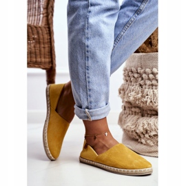 NEWS Espadrilles à enfiler Vulcan jaunes pour femmes 2