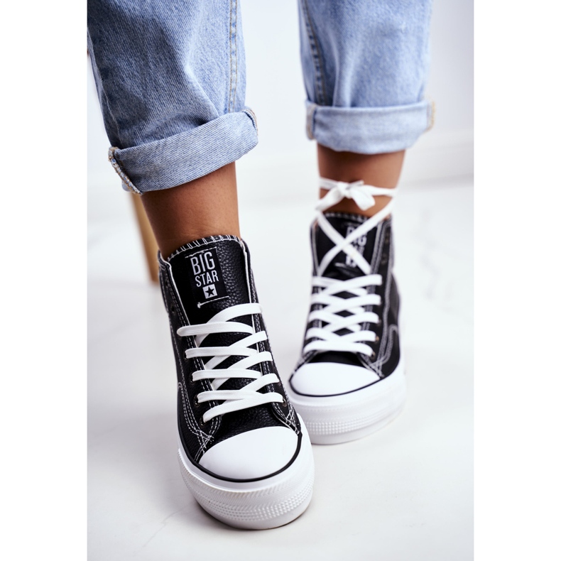 Baskets Femme Big Star Noir GG274012 le noir 2