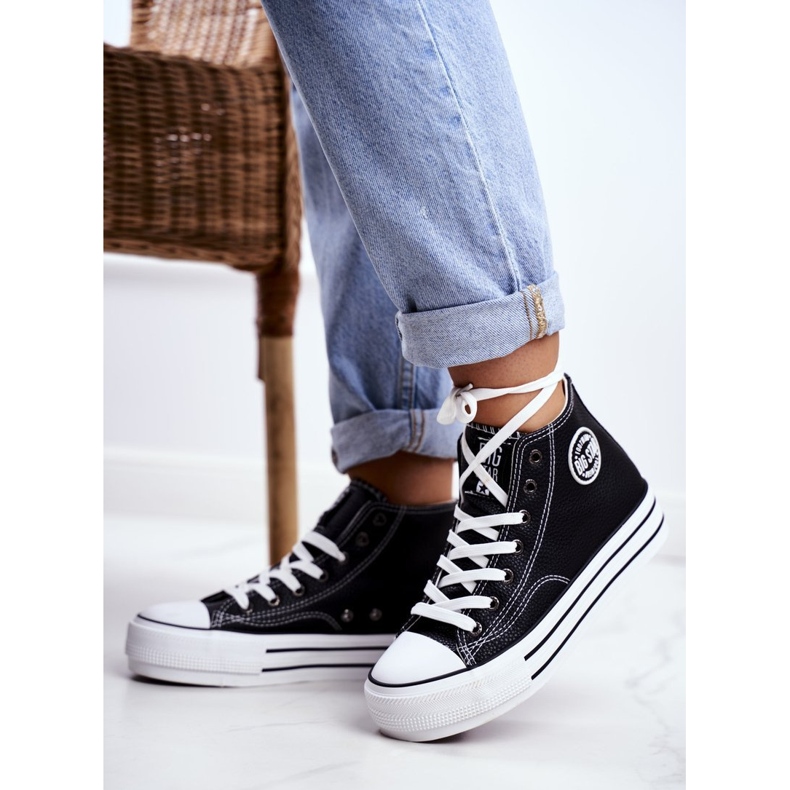 Baskets Femme Big Star Noir GG274012 le noir 1