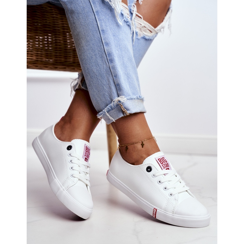 Baskets Femme Big Star Blanc GG274005 2