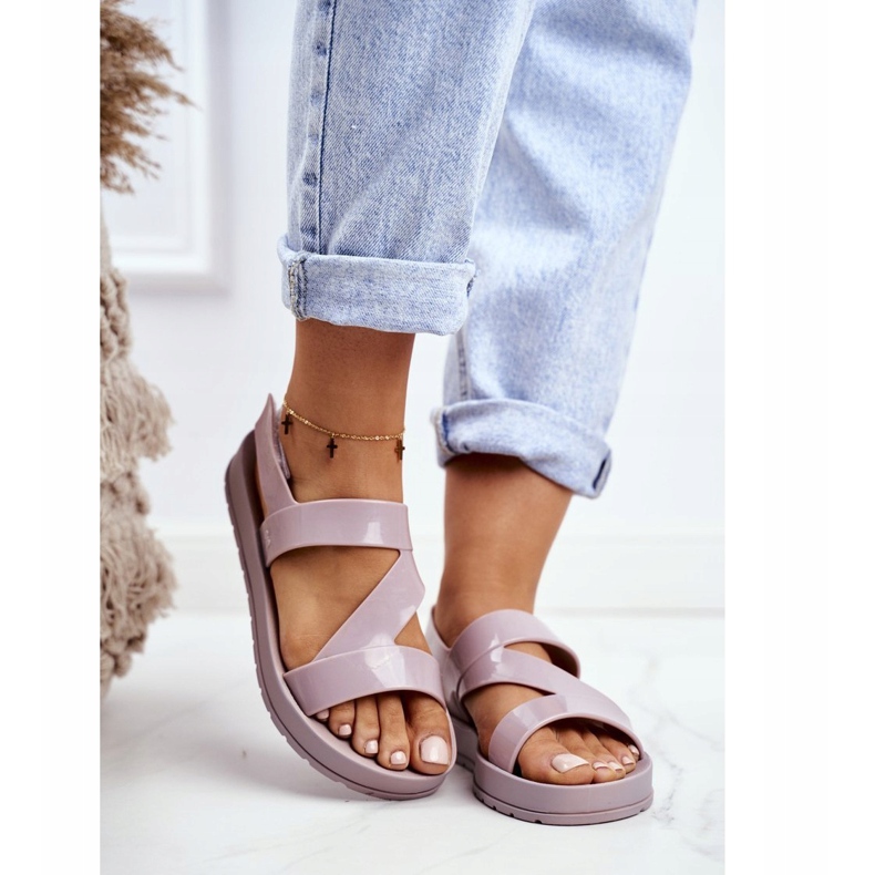 Sandales Femme Caoutchouc Parfumé ZAXY Beige DD285066 1 Sandales Femme Caoutchouc Parfumé ZAXY Beige DD285066 1