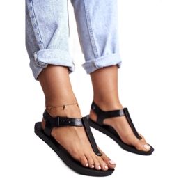 Sandales en caoutchouc parfumées pour femmes ZAXY Noir DD285039 le noir 1