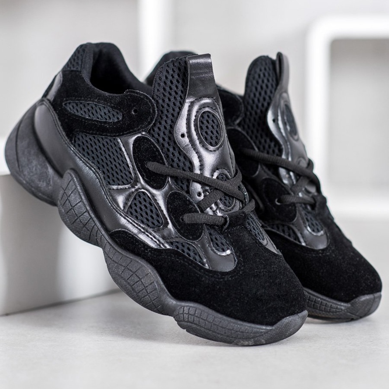 SHELOVET Baskets noires 2