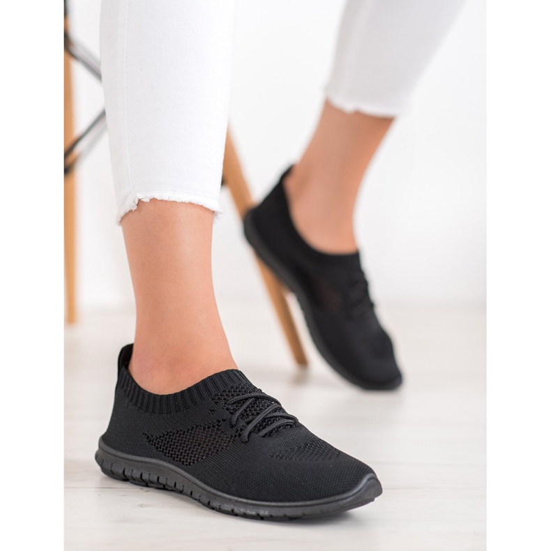 Baskets nouées MCKEYLOR noir 2