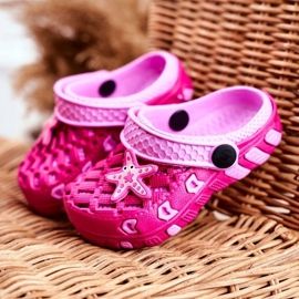 Chaussons Enfant Foam Crocs Pink Starfish Susan rose 1 Chaussons Enfant Foam Crocs Pink Starfish Susan rose 1