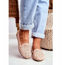 Ballerines Femme Lu Boo Tressé Beige 4Ever 1