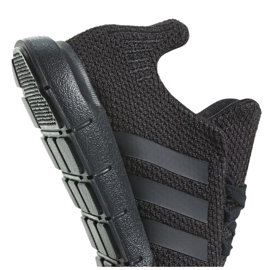 Chaussures Adidas Originals Swift Run Jr F34314 le noir 2