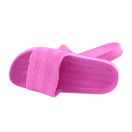 American Club Pantoufles de loisirs américaines en mousse NH25 pour femmes rose 2