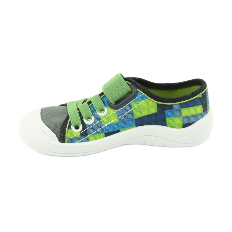 Chaussures pour enfants Befado 251Y148 gris multicolore vert 2