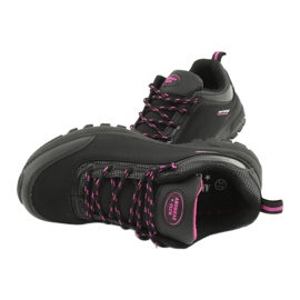American Club HL05 chaussures de sport softshell imperméables le noir rose 3 American Club HL05 chaussures de sport softshell imperméables le noir rose 3