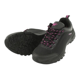 American Club HL05 chaussures de sport softshell imperméables noir rose 2