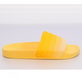 Chaussons jaunes pour femmes jaunes K-9183 Jaune 2