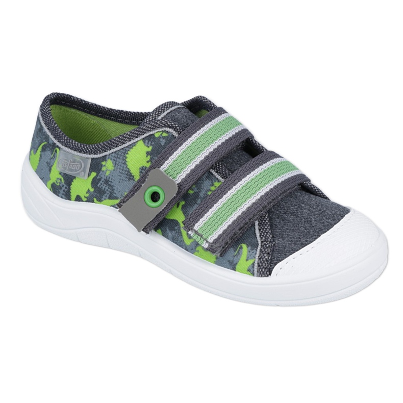 Chaussures enfant Befado 672X067 gris vert 1