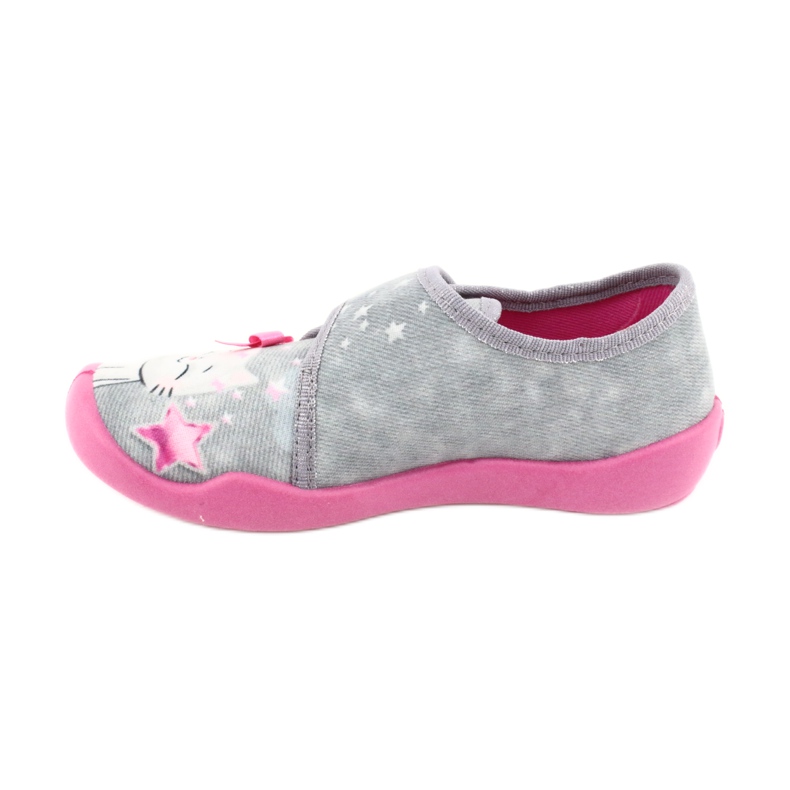 Chaussures enfant Befado 122X002 rose gris 2