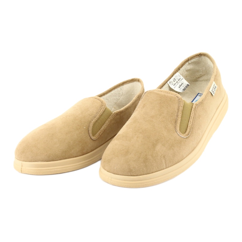 Befado chaussures pour hommes pu 991M001 beige 2