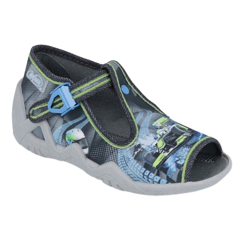 Chaussures enfant Befado 217P102 bleu gris vert 1 Chaussures enfant Befado 217P102 bleu gris vert 1