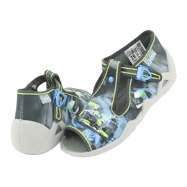 Chaussures enfant Befado 217P102 bleu gris vert 5 Chaussures enfant Befado 217P102 bleu gris vert 5
