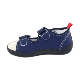American Club Sandales garçons American TEN27 chaussons boule bleu marin 1