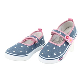American Club baskets à scratch TEN14 bleu rose gris 2