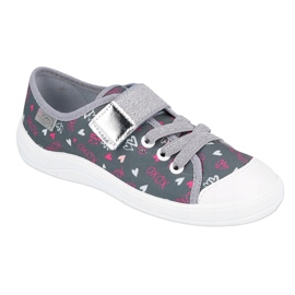 Chaussures enfant Befado 251X138 rose gris multicolore 1