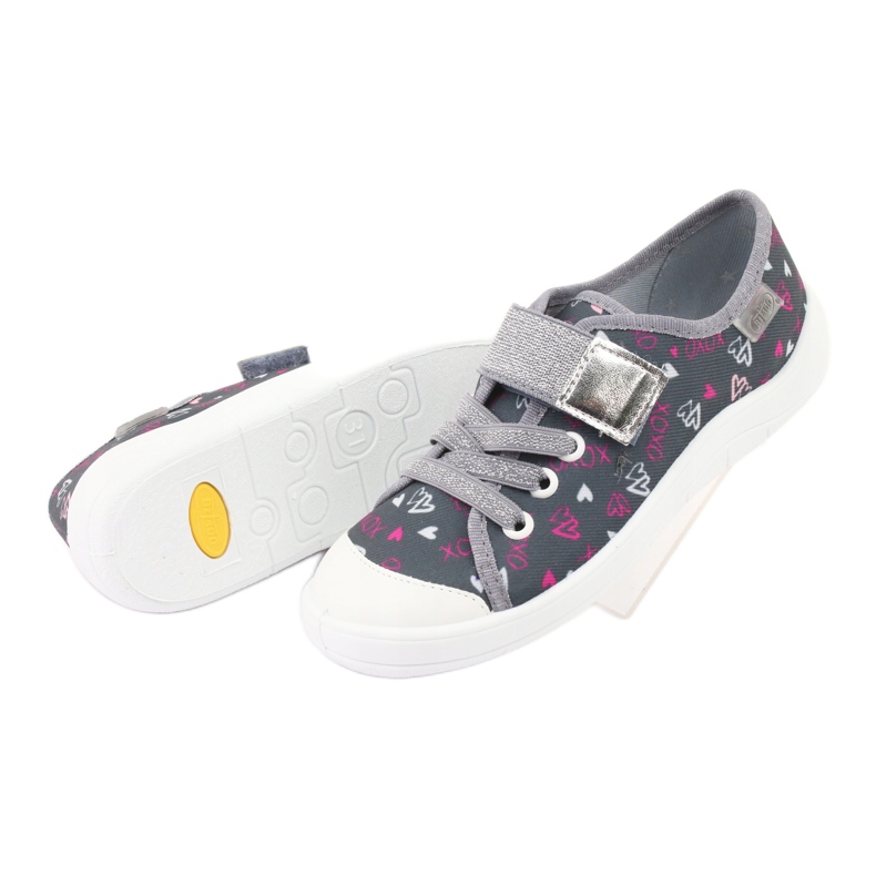 Chaussures enfant Befado 251X138 rose gris multicolore 5