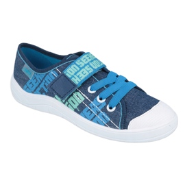 Chaussures pour enfants Befado 251Y139 bleu marin bleu multicolore 1