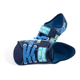 Chaussures pour enfants Befado 251Y139 bleu marin bleu multicolore 5