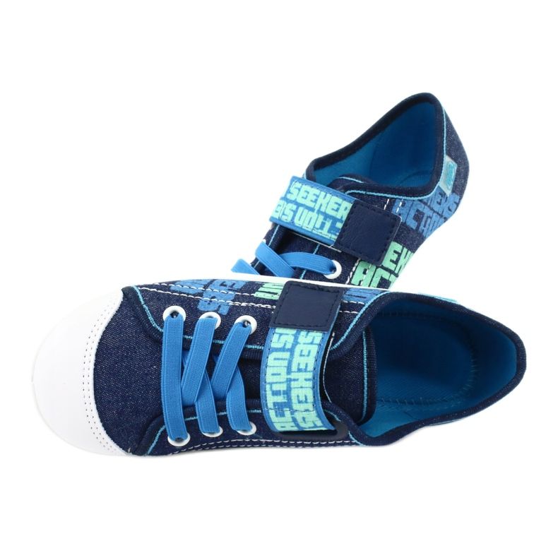 Chaussures pour enfants Befado 251Y139 bleu marine bleu multicolore 5