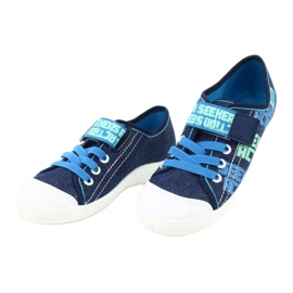 Chaussures pour enfants Befado 251Y139 bleu marin bleu multicolore 4