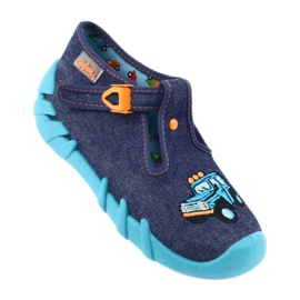 Chaussures pour enfants Befado 110P386 bleu marin bleu 1