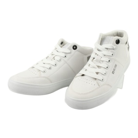Baskets hautes Big Star EE274352 blanc gris 3