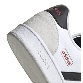 Chaussures Adidas Grand Court Se M FW6669 blanche le noir 1