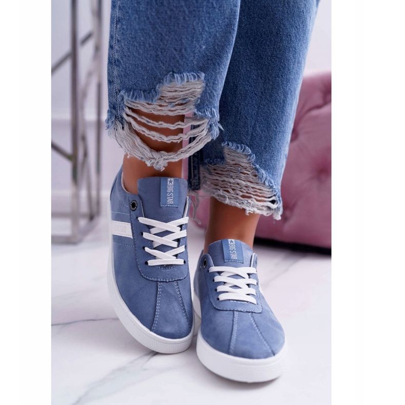 Chaussures de sport pour femmes Big Star Bleu DD274620 2